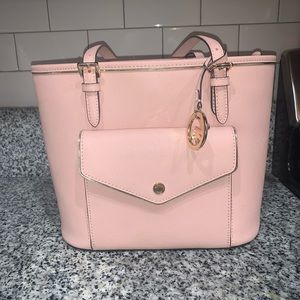 Michael Kors Saffiano Frame Tote Purse - New w Tags